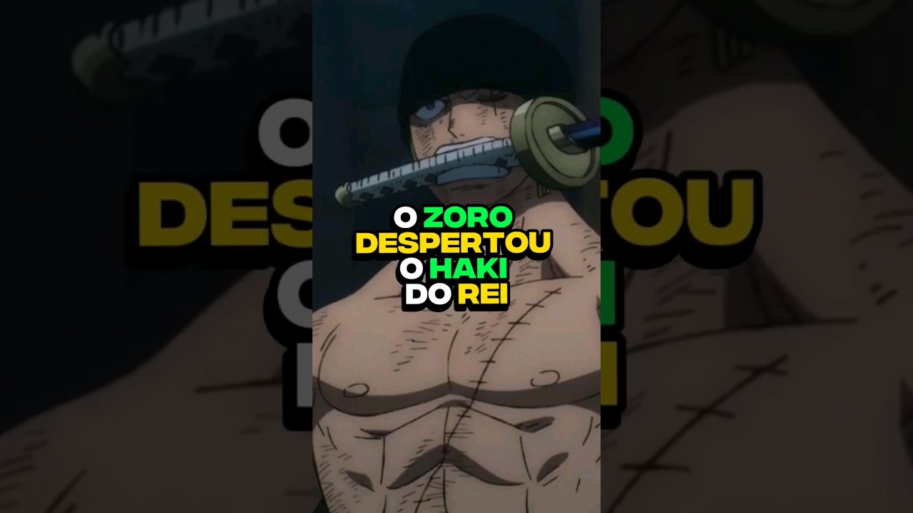 ZORO DESPERTA O HAKI DO REI 