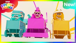 Return Of The Printing Crew Full Episode - S1 E26 Learn Colours - Kids Cartoons Colourblocks
