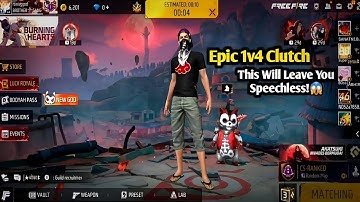 Epic 1v4 Clutch - This Will Leave You Speechless!😱