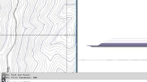 MapWorks Contour Assign Elevations