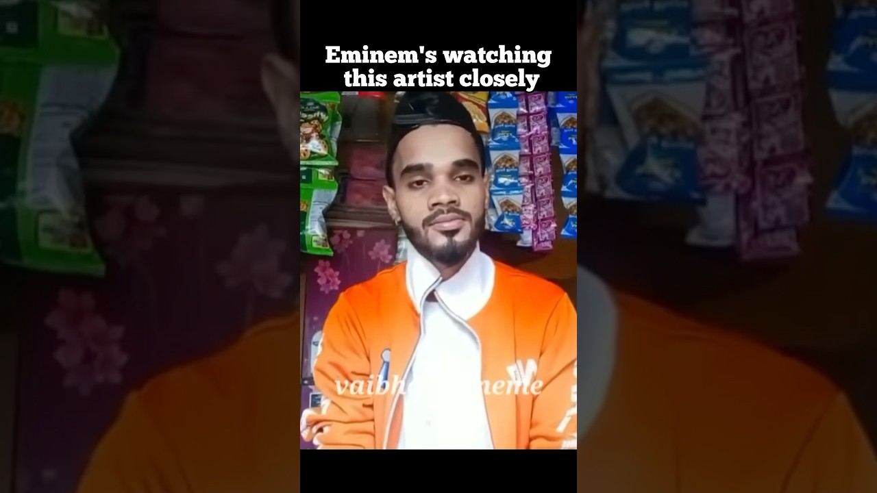 Eminem watching this artist closely meme template | India is not for beginners 