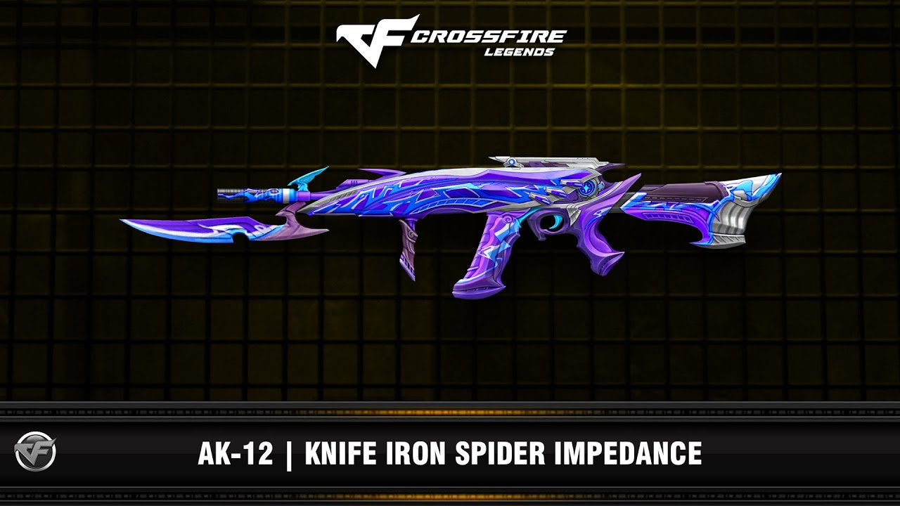 CFM: AK-12 | Нож Iron Spider Impedance (VIP)