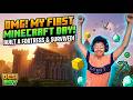 Minecraft Pehli Baar Khela! 😱 | My First Day Survival | Desi Boy