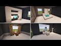 Minecraft: 5 modern bedroom furniture design ideas