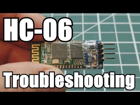 HC-06 Bluetooth Module Troubleshooting