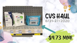 CVS Haul 6/21-27/2020 / Money Maker Cera Ve / Ibotta Rebates / Free Hair Care