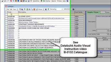 B-0133 Catalogue Estimating Recipes