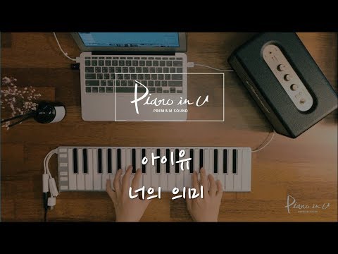 너의 의미 (Meaning of you) (Feat. 김창완) PIANOiNU - IU(아이유)