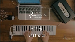 너의 의미 (Meaning of you) (Feat. 김창완) PIANOiNU - IU(아이유)