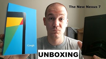 The NEW NEXUS 7 Unboxing