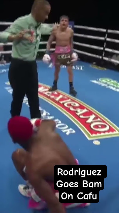 Jesse Rodriguez def Phumelela Cafu by 10th RD TKO to unify WBC, WBO super flyweight titles #boxing