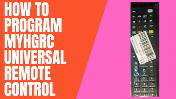 How to Program MYHGRC Universal Remote Control (Step by Step) [Preprogrammed for Most Major Brands]