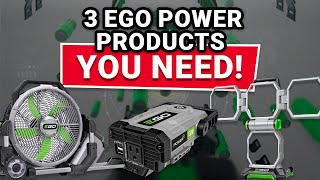 EGO Product Reviews: Light, Fan and Generator