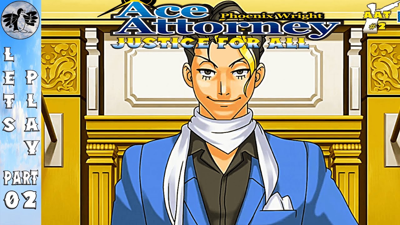 Let's Play Ace Attorney Justice for All Part 2 [PS4] Amnesia (Blind