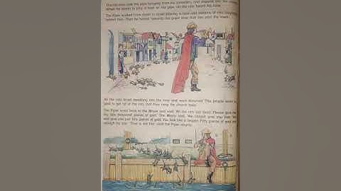 English Class 5  P.No 18 Unit 3 "The Pied Piper" Reading +W/M+Translation