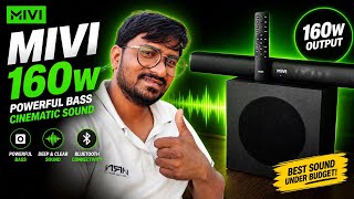 Mivi Fort H160 Soundbar With Subwoofer 2.1 Full Unboxing Review Tagda Sound Quality 🕺🕺