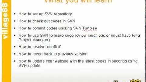 Version Control (SVN)