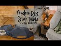Modern DIY Epoxy Table | Live Edge with Resin River