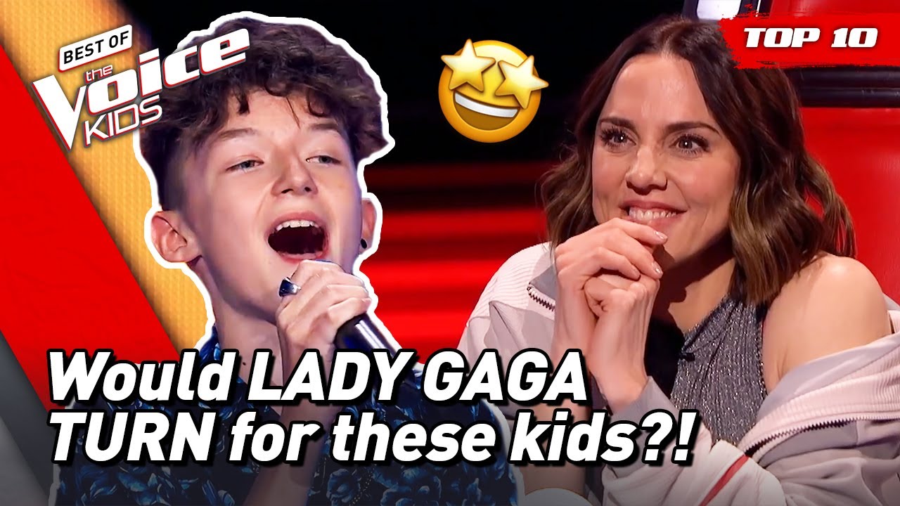 BEST Covers of LADY GAGA in The Voice KIDS! 🤩 | Top 10