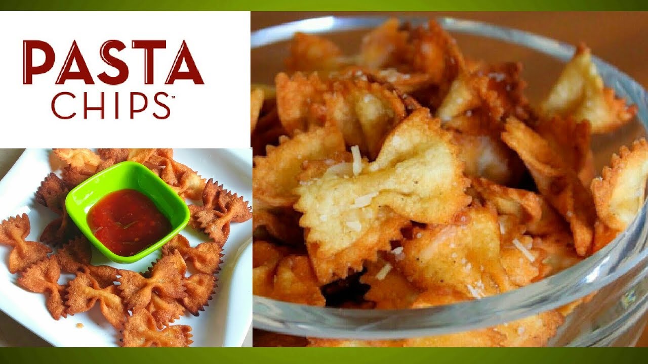 How To Make Pasta Chips YouTube