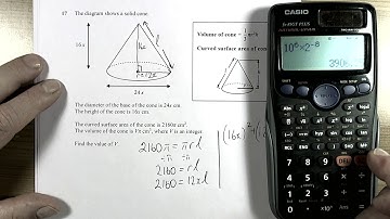 Pearson Specimen Paper 3H Set 1 Q17 For 2018 exams onwards