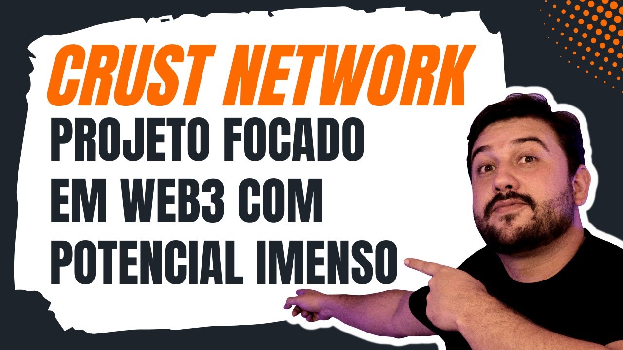 GEMA PROMISSORA CRUST NETWORK PROJETO WEB3 COM POTENCIAL IMENSO