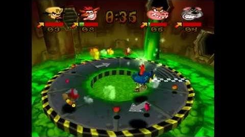 Crash Bash - Toxic Dash Trophy (Co-op with PR)