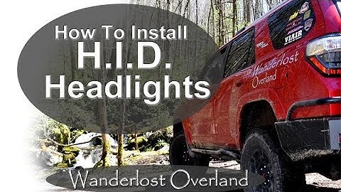 How To Install HID Headlight Kit