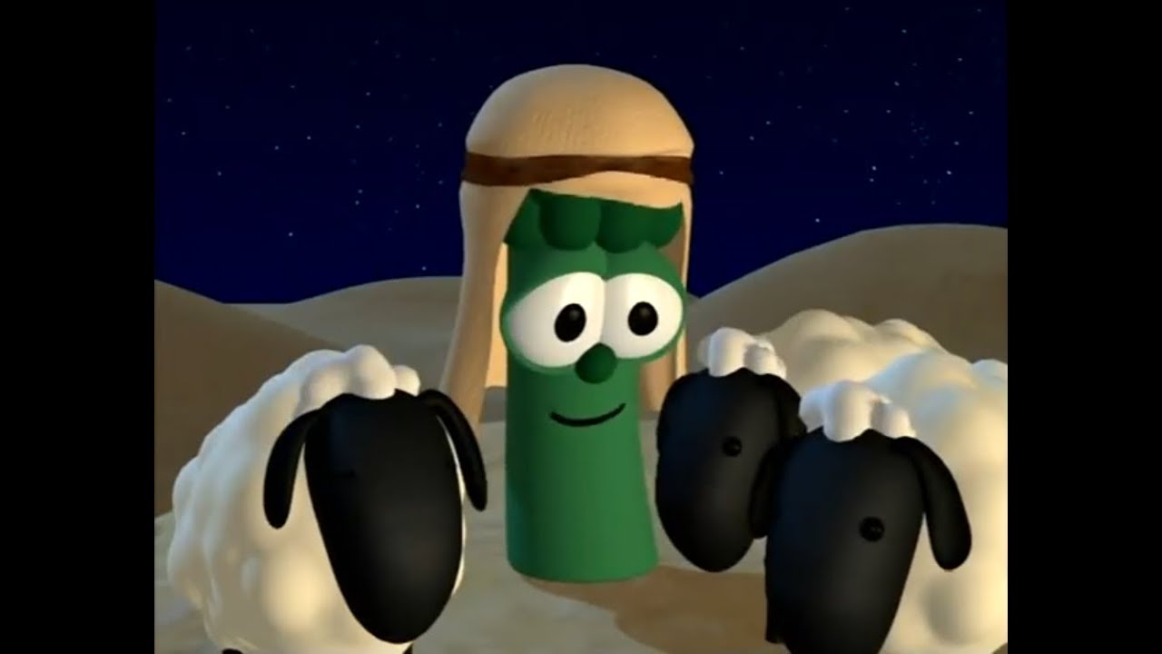 VeggieTales - While By My Sheep - YouTube