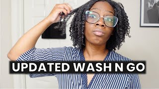 HOW I GET A 2 WEEK LONG WASH N GO | UPDATED WASH AND GO WASH DAY ROUTINE