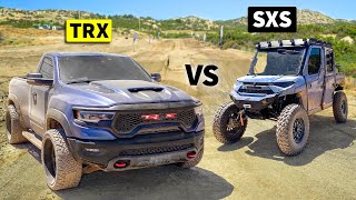 Beto OnDGas’s 2dr RAM TRX vs Polaris NorthStar UTV // THIS vs THAT OffRoad