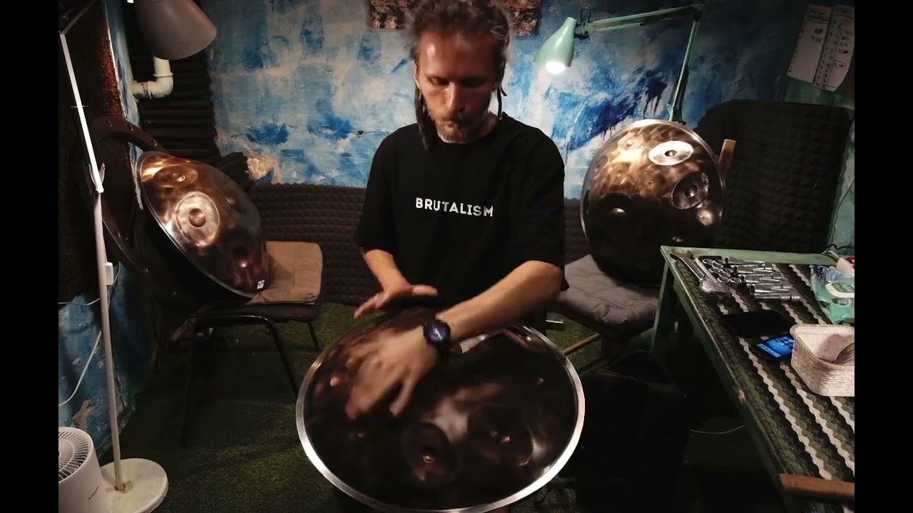 D celtic minor amazing sound! #ханг #хэндпан #handpan