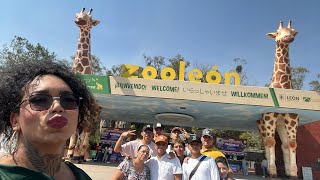 Anexados en el Zoológico de León Guanajuato con Paolita Suárez