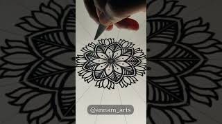 Mandala Center Design 03 | Digital Mandala | Amaziograph | iPad Pro | Mandala | Digital Art
