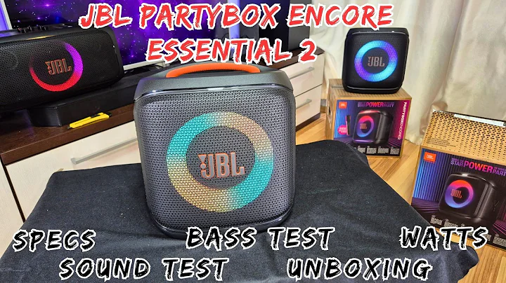 The NEW JBL Partybox Encore Essential 2 is AMAZING!