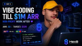 Day 2 - Vibe Coding Till $1M ARR | Non-profit Work After | ARR: $0 | Target: $12M | EN-AU & PT-BR