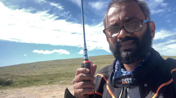 Wouxun KG-UV9D Mate 10w HT Radio with MFJ-1714 Antenna - 64 miles (103KM) 5 and 9+ QSO