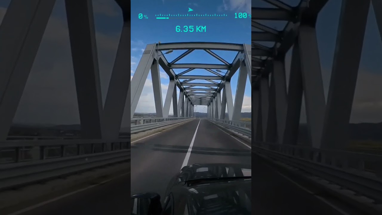 ASMR relaxing drive through Romania country roads