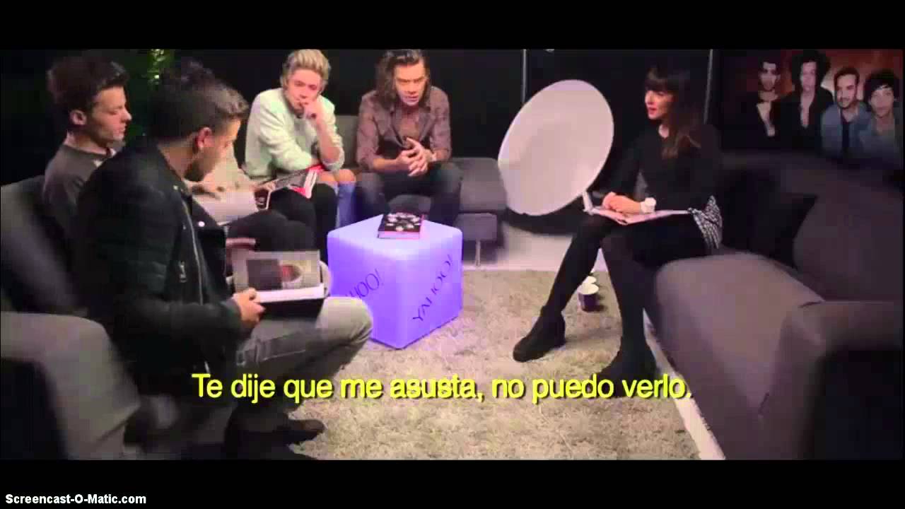 One Direction - Yahoo entrevista (Subtitulada+Español)🍦🍦🍦