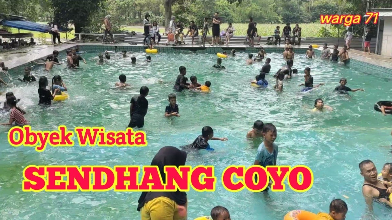 Obyek Wisata Sendhang Coyo kecamatan Pulokulon kabupaten Grobogan Jawa Tengah 