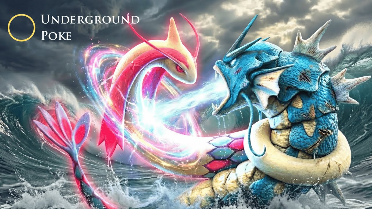 現実世界のポケモンキャラクター：海の支配者ギャラドス 😲 POKEMON Characters in Real Life :GYARADOS THE RULER OF THE SEAS