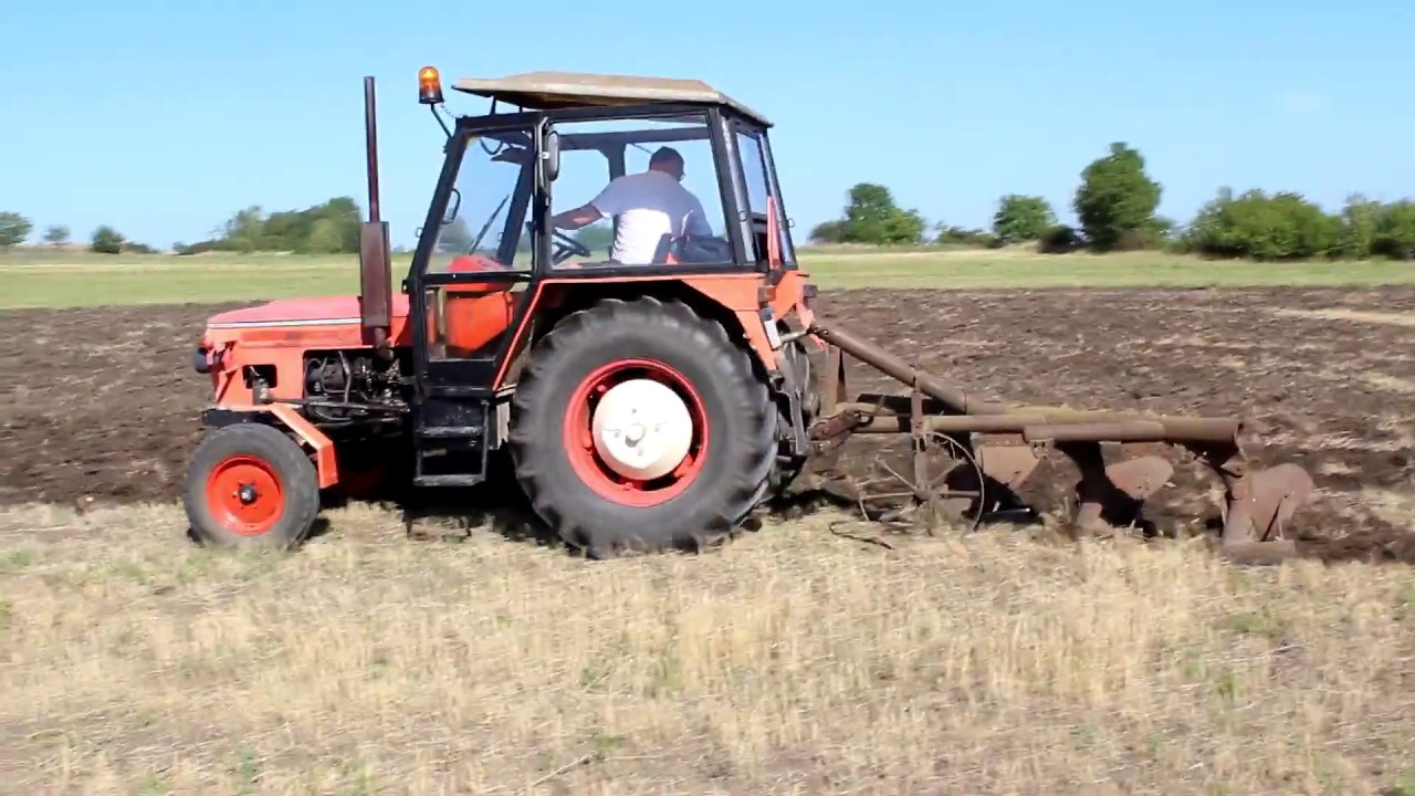 Podmietanie 2017/Zetor 6911/Originál zvuk - YouTube