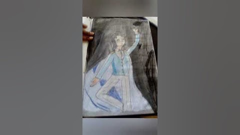 Day 15 of drawing random objects as humans #youcut #art #colordrawing#watercolour