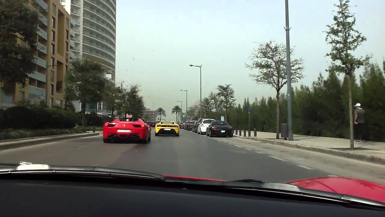 Ferrari Lebanon Drive 3 March 2017 011 Into Beirut You