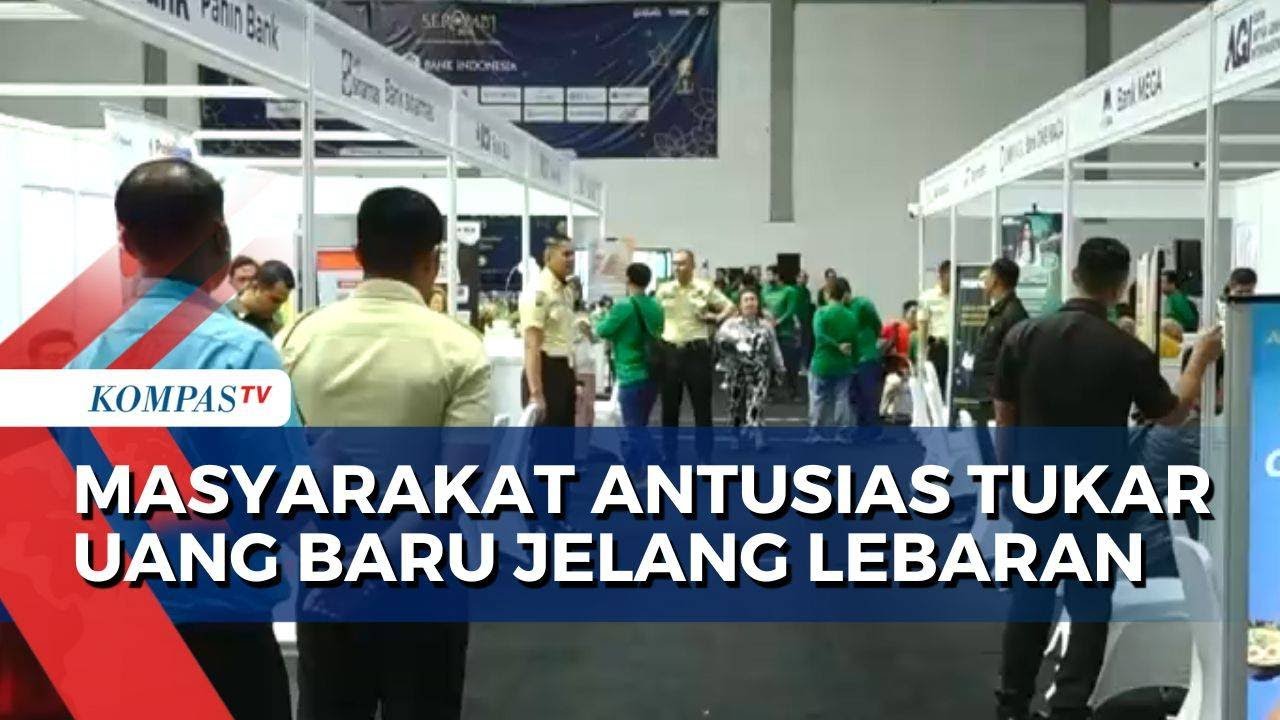 Bank Indonesia Gelar Penukaran Uang di Hall Basket GBK Jakarta