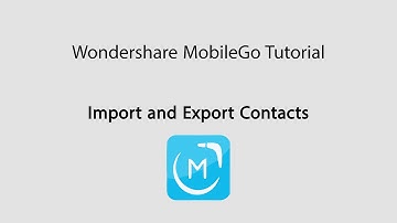 MobileGo: Import and Export Contact Lists on Android Devices