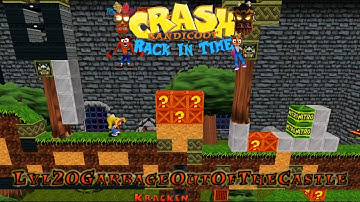 Crash Bandicoot - Back In Time Fan Game: Custom Level: Garbage Out Of The Castle By Kracken
