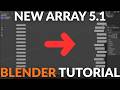 Blender 5.1 New Array Modifier: Built-in Randomize Feature!