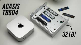 Best Thunderbolt 5 SSD Enclosure For Mac Users - ACASIS TB504 Review