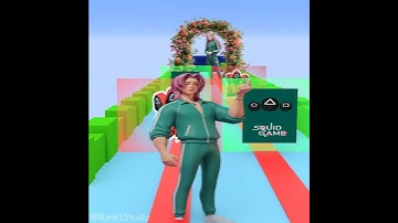 Build a Queen Challenge with romance Squid Game!